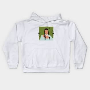 Rihanna Portrait Kids Hoodie